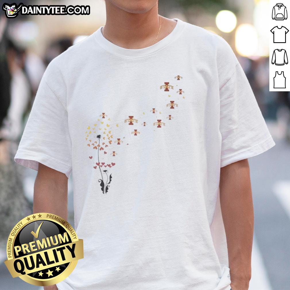 good-dandelion-flower-iowa-state-cyclones-football-logo-t-shirt Alt Text: Good Dandelion Flower Iowa State Cyclones Football Logo T-Shirt featuring vibrant colors and a bold logo design.