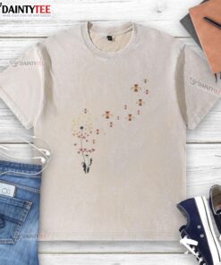 Good Dandelion Flower Iowa State Cyclones football logo washed t-shirt in vibrant colors, perfect for fans.
