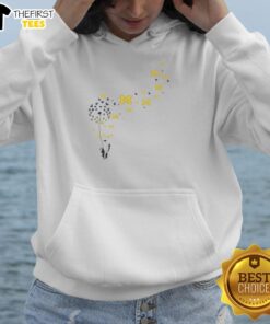 Good Dandelion Flower hoodie featuring Michigan Wolverines football logo, perfect for fans and stylish wear.