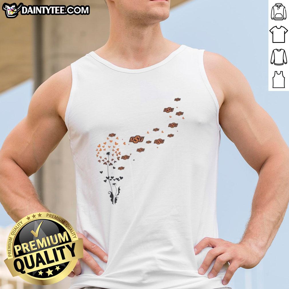 good-dandelion-flower-oklahoma-state-university-football-logo-tank-top Good Dandelion Flower tank top featuring Oklahoma State University football logo, perfect for sports fans.