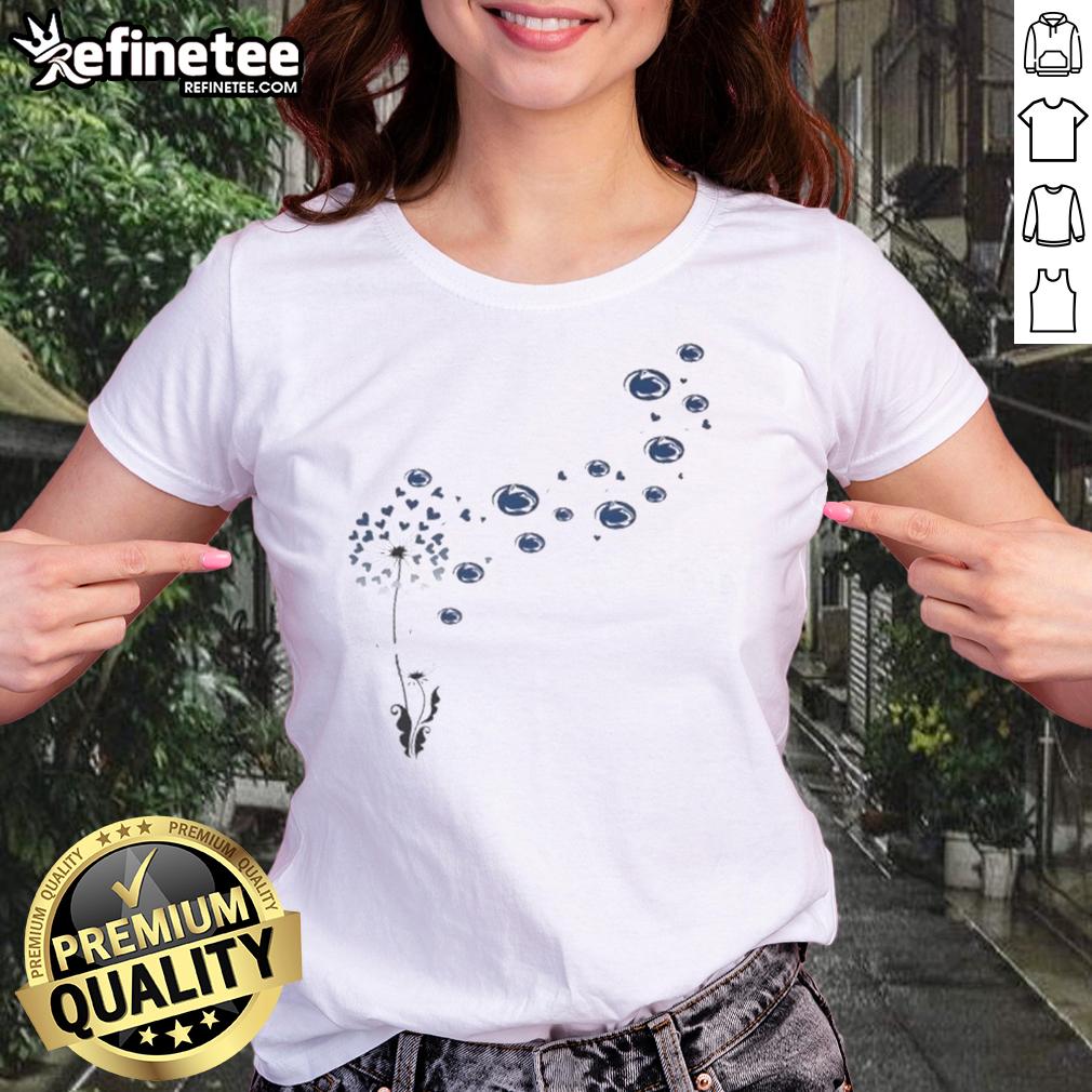 good-dandelion-flower-penn-state-nittany-lions-football-logo-ladies-tee Alt Text: Ladies tee featuring a dandelion flower design and the Penn State Nittany Lions football logo.
