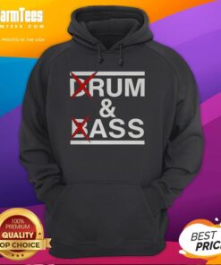Good Drum and Bass Rum Ass Hoodie featuring a vibrant design, perfect for music lovers and streetwear enthusiasts.