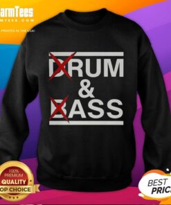 Good Drum and Bass Rum Ass sweatshirt featuring vibrant colors and stylish design, perfect for music lovers and fashion fans.
