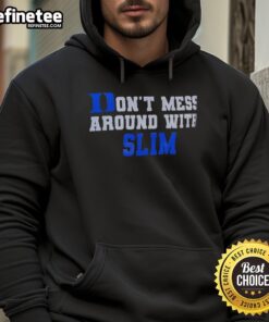 Alt Text: Good Duke Blue Devils don't mess around with slim hoodie, featuring bold team graphics and a comfortable fit.