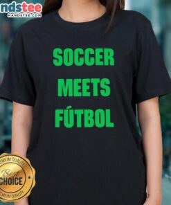 Good FIFA World Cup 2026 Soccer Meets Futbol T-Shirt - Image 3