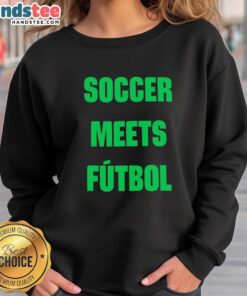 Good FIFA World Cup 2026 Soccer Meets Futbol T-Shirt - Image 5