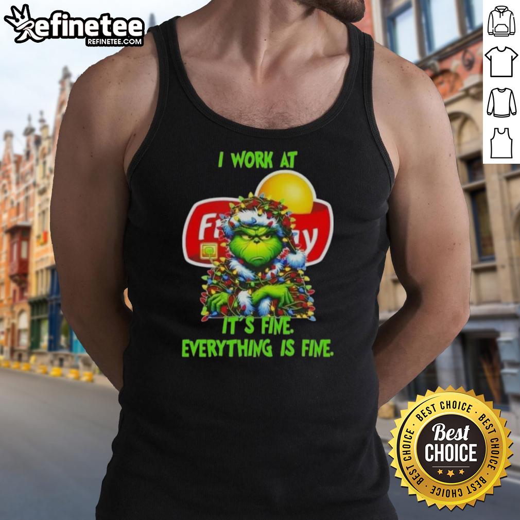 good-grinch-christmas-tree-x-frito-lay-i-work-at-its-fine-everything-is-fine-tank-top Good Grinch Christmas Tree X Frito Lay I Work At It's Fine Everything Is Fine T-Shirt - Image 4