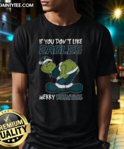 Alt Text: Good Grinch X Philadelphia Eagles Christmas T-Shirt for 2025: Perfect for Eagles fans who dislike the Packers.