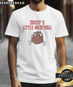 Good Happy Gilmore Daddy's Little Meatball Hug T-Shirt featuring a fun design perfect for golf and family gatherings.