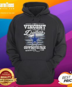 Good I Am A Vincent hoodie for Cowboys fans, showcasing team spirit wherever you are, even if not in Dallas.