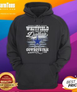 Good I Am A Whitfield hoodie for Cowboys fans, showcasing pride in Dallas team spirit wherever you are.