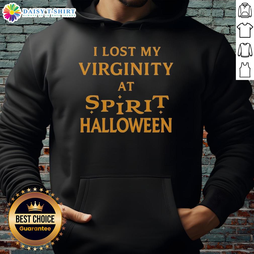 Good I Lost My Virginity At Apirit Halloween Hoodie Good I Lost My Virginity at Apirit Halloween hoodie, featuring a fun and spooky design perfect for Halloween celebrations.