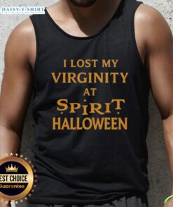 Good I Lost My Virginity At A Spirit Halloween Tank Top featuring a fun design for Halloween lovers.