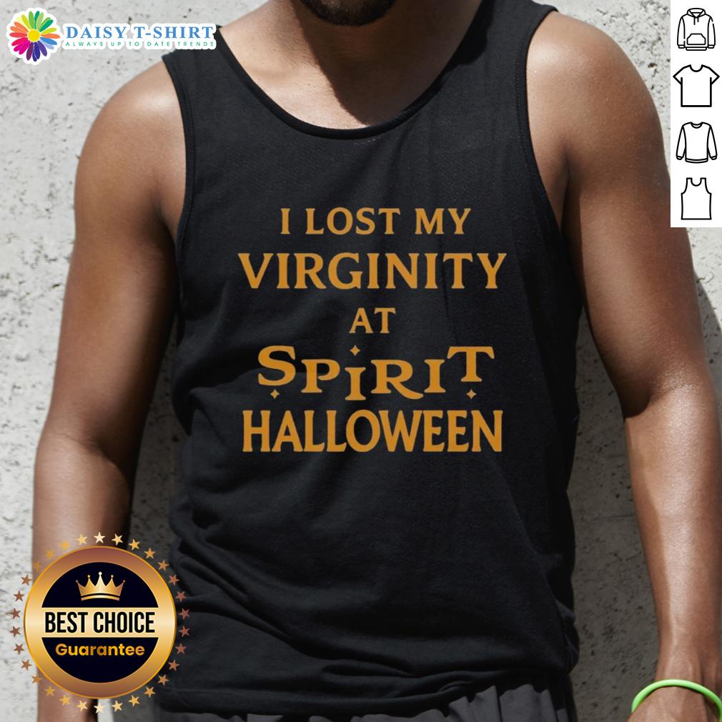 Good I Lost My Virginity At Apirit Halloween Tank Top Good I Lost My Virginity At A Spirit Halloween Tank Top featuring a fun design for Halloween lovers.