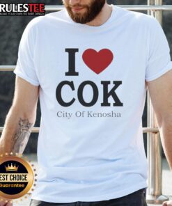 Good I Love Cok City Of Kenosha T-Shirt featuring vibrant design, perfect for locals and fans of Kenosha merchandise.