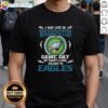 Philadelphia Eagles T-shirt: 'Good I May Live In Washington But On Game Day My Heart And Soul Belongs To Philadelphia Eagles'