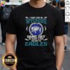 Philadelphia Eagles T-shirt design for game day, showcasing pride for the team while living in Wyoming.