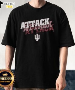 Good Indiana Hoosiers Attack Attack Attack T-Shirt featuring bold graphics and vibrant colors for passionate fans.