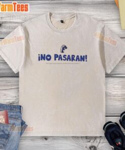 Good Ino Pasaran We've Got to Pull Together washed t-shirt featuring a stylish design and casual fit for everyday wear.