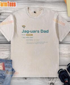 Good Jacksonville Jaguars Dad Definition washed t-shirt featuring a playful graphic, perfect for NFL fans and proud dads.