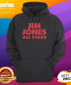 Good Jim Jones All Stars logo hoodie featuring a stylish design and vibrant colors for fans and fashion enthusiasts.