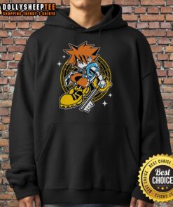 Good Kingdom Heart Sora kid hoodie featuring vibrant design and cozy fit for young fans of the video game series.