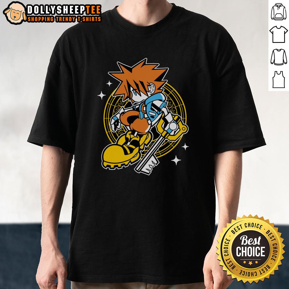 Good Kingdom Heart Sora Kid T Shirt Good Kingdom Heart Sora Kid T-Shirt featuring a vibrant design of Sora from the popular video game series.