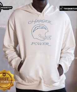 Los Angeles Chargers Power Football Hoodie featuring vibrant team colors and logo, perfect for fans and game day wear.