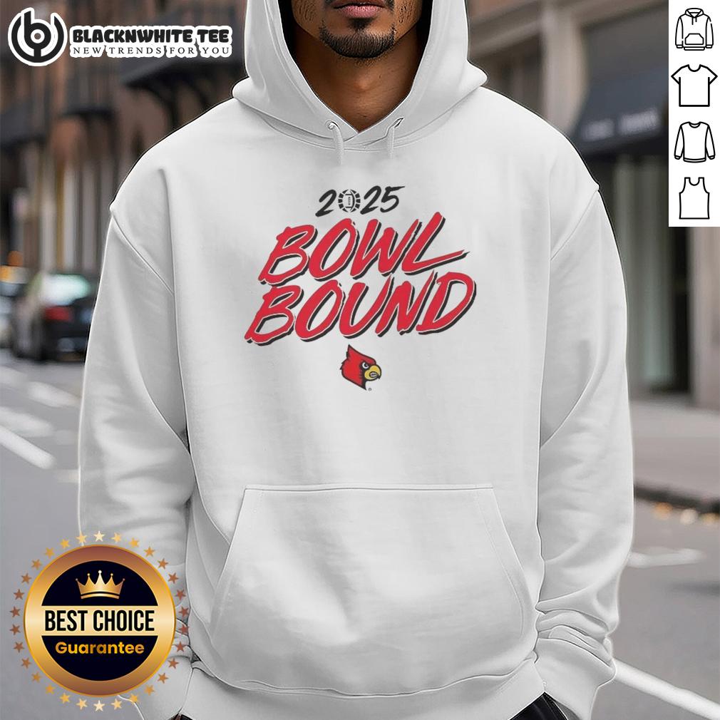 Good Louisville Cardinals Football 2025 Bowl Bound Hoodie Good Louisville Cardinals Football 2025 Bowl Bound Hoodie in red, perfect for fans supporting their team this season.