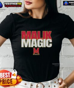 Good Maryland Terrapins football tee featuring Malik Washington design for ladies, perfect for game day.