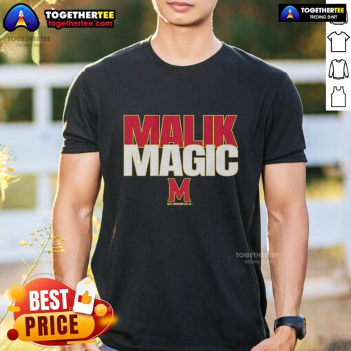 Good Maryland Terrapins Football Malik Washington Magic T-Shirt featuring vibrant team colors and bold graphics.