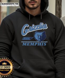Alt Text: Vintage Memphis Grizzlies Fly By Hoodie featuring bold logo and classic style, perfect for basketball fans.
