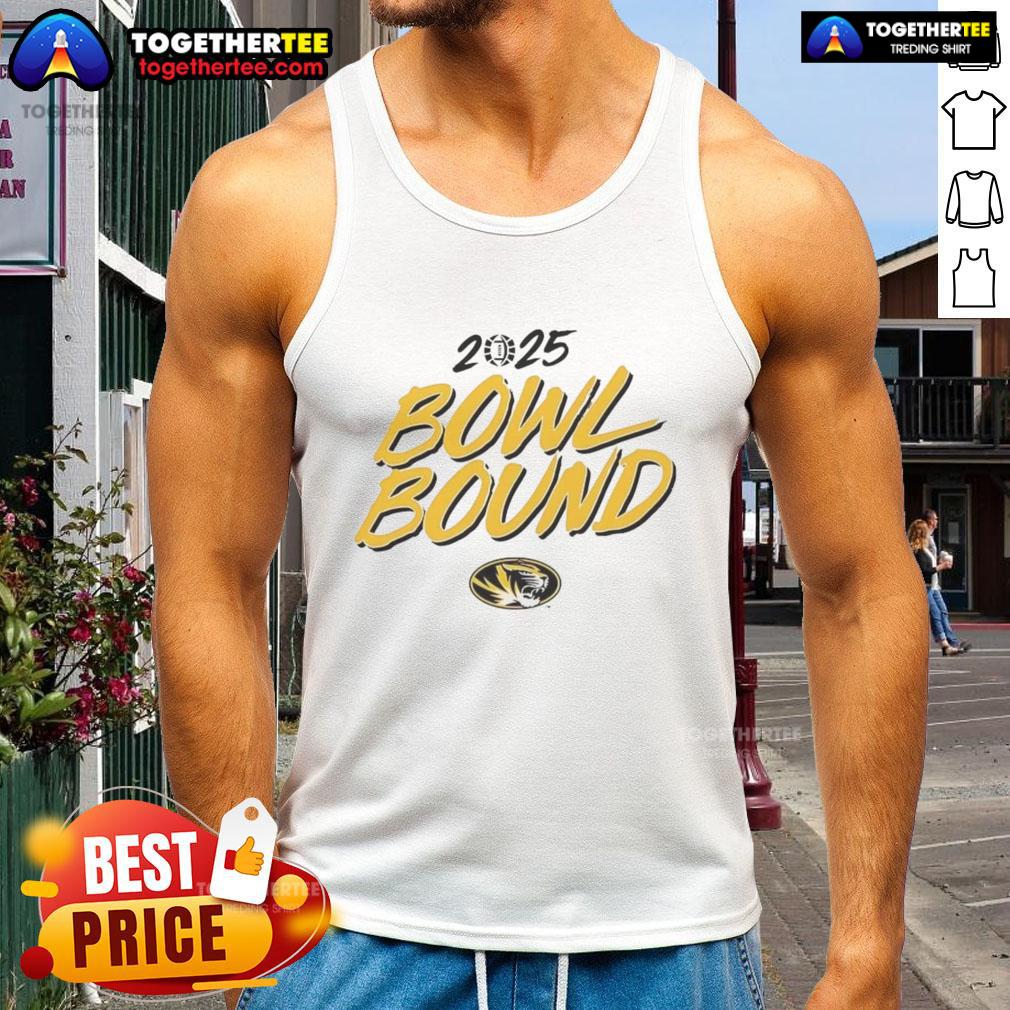 Good Missouri Tigers Bowl Bound 2025 Tank Top Good Missouri Tigers Bowl Bound 2025 tank top featuring team colors and logo for fans celebrating the upcoming season.