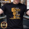 Good My Miniature Schnauzer Is Not Just A Pet It Is Family T-Shirt featuring a cute schnauzer graphic.