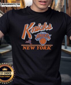 Vintage New York Knicks Fly By T-Shirt featuring classic design, perfect for fans and collectors of Knicks memorabilia.