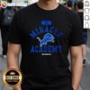 Good NFL Detroit Lions Miracle Academy Nahmias T-Shirt featuring vibrant team colors and logo for fans.