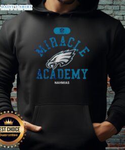 Philadelphia Eagles Miracle Academy Nahmias hoodie showcasing team spirit and style for NFL fans.