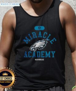 Good NFL Philadelphia Eagles Miracle Academy Nahmias tank top featuring vibrant team colors and logo, perfect for fans.