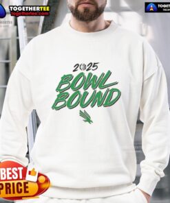 Good North Texas Mean Green Bowl Bound 2025 Sweatshirt featuring team colors and logo, perfect for fans and supporters.