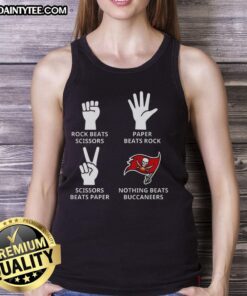 Stylish tank top featuring the Tampa Bay Buccaneers football logo for fans and sports enthusiasts.