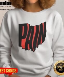 Good Ohio Pain Cincinnati Reds sweatshirt featuring vibrant team colors and logo, perfect for fans and casual wear.
