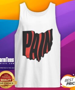 Good Ohio Pain Cincinnati Reds tank top featuring vibrant team colors and logo, perfect for summer sportswear.