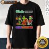 Good O'Reilly Auto Parts X Grinch Cosplay Happy Hallothanksmas T-Shirt featuring festive design for holiday celebrations.