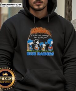 Alt Text: Good Peanuts Snoopy and Friends hoodie featuring festive design, perfect for celebrating the most wonderful time of the year.