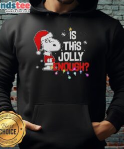 Good Peanuts Snoopy Merry Christmas hoodie featuring a jolly design perfect for holiday celebrations.