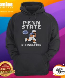 Good Penn State Nittany Lions Nicholas Singleton football hoodie featuring team colors and logo, perfect for fans.