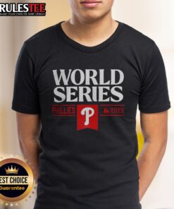 Good Philadelphia Phillies Baseball World Series MLB 2025 T-Shirt featuring team logo and vibrant design for fans.
