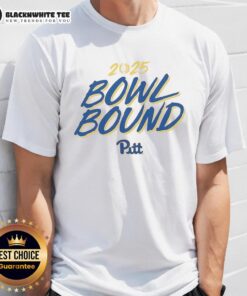 Good Pittsburgh Panthers Football 2025 Bowl Bound T-Shirt featuring bold team graphics and vibrant colors for fans.