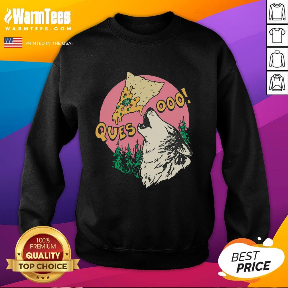 good-queso-lupus-wolf-pizza-sweatshirt Good Queso Lupus Wolf Pizza Sweatshirt featuring a playful wolf graphic and vibrant colors, perfect for cozy outings.