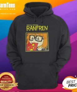 Good Randals Friends Ranfren Hoodie worn by a group of friends enjoying a casual outdoor gathering.